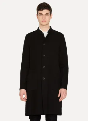 Washed Linen Canvas Work Coat