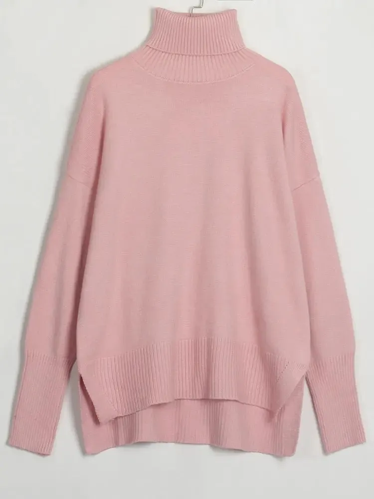 Women Turtleneck Sweater