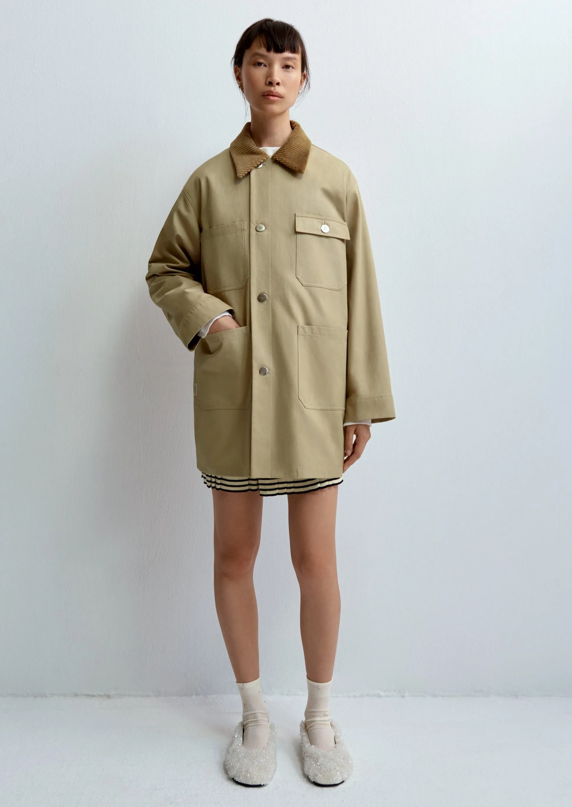 Worker Jacket, Beige