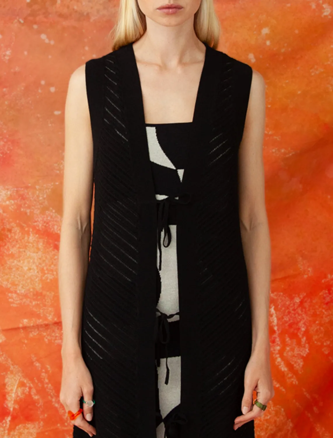 ZAZA LONG VEST